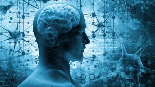 Ilustración de la complejidad del cerebro