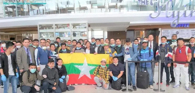 ပြန်လည် ဝင်ရောက် ကြမယ့် ဗြိတိန်နိုင်ငံနဲ့ အခြားနိုင်ငံများက မြန်မာနိုင်ငံသားတွေကို တွေ့ရစဥ်