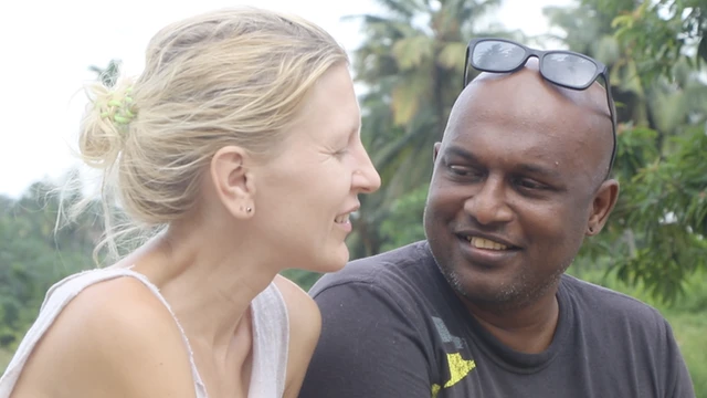 Sri Lankan - Russian couple