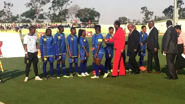 Abakinnyi b'ikipe ya Tanzania