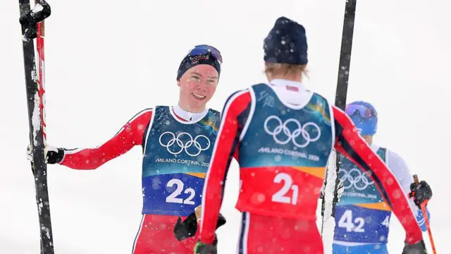 норвежцы Йенс Лурос Офтебро и Андреас Скоглунд 