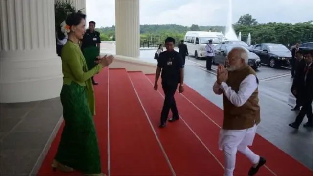 भारत, चीन, म्यानमार