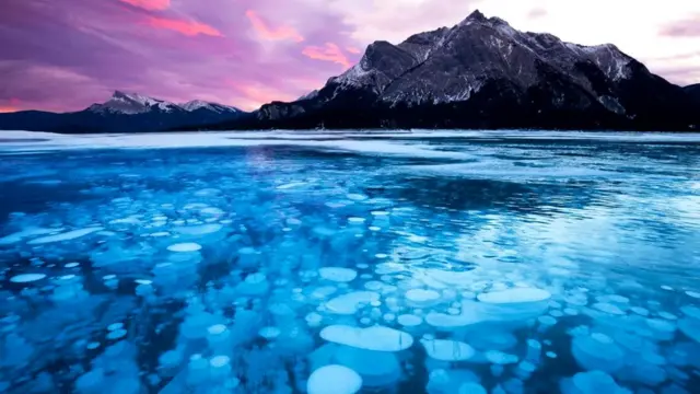 Застывшие метановые пузыри легковоспламенимы