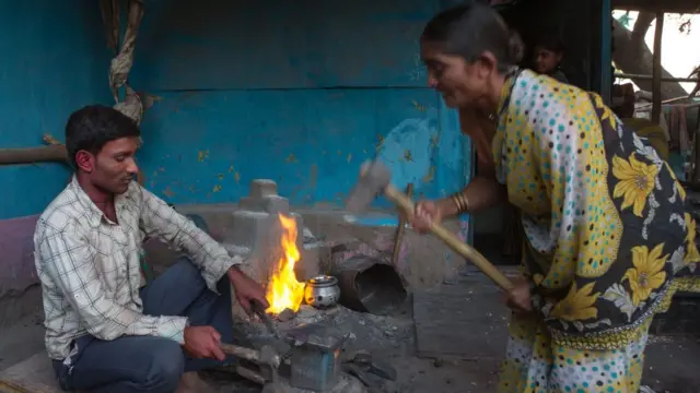 શ્રમિકની તસવીર