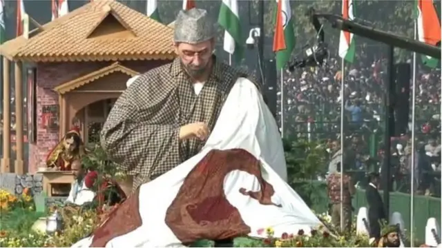जम्मू-काश्मिरचा चित्ररथ