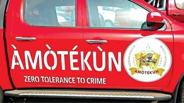 Ọkọ ti wọn pese fun eto Amotekun
