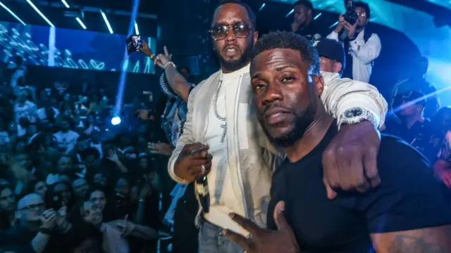 Kevin Hart et Sean Combs alias P. Diddy