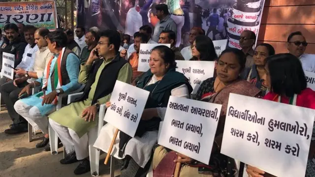 કૉંગ્રેસના ધરણાં