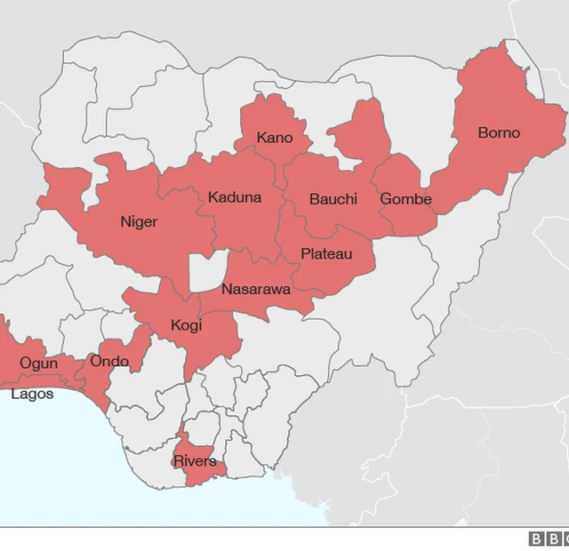 Jihohin da ke fama da rikici a jam'it=yyar APC