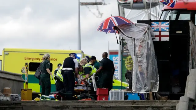 محوطه پارلمان در لندن