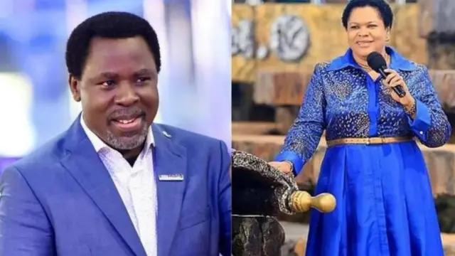 TB Joshua na mkewe Evelyn Joshua