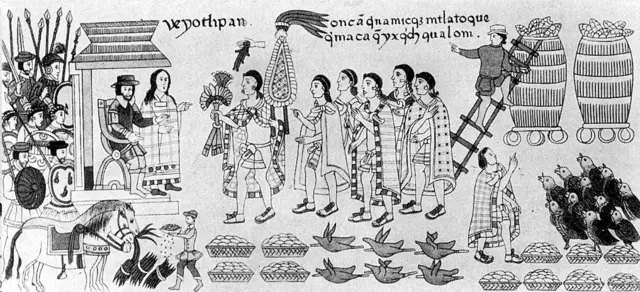 La Malinche en un códice prehispánico