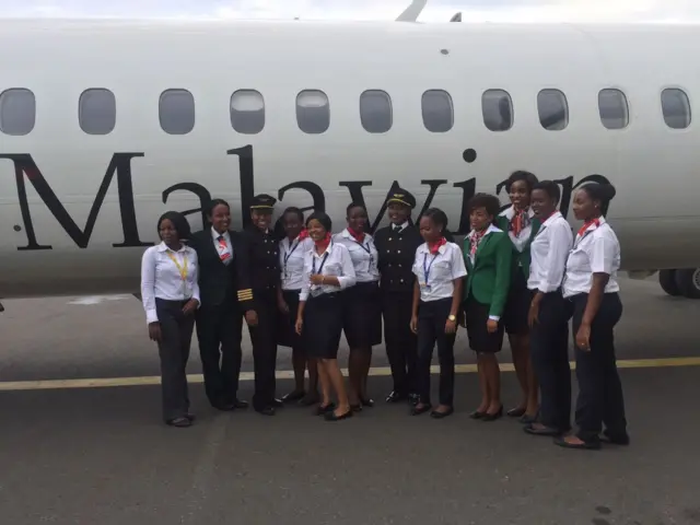 Wahudumu wa ndege ya Malawi