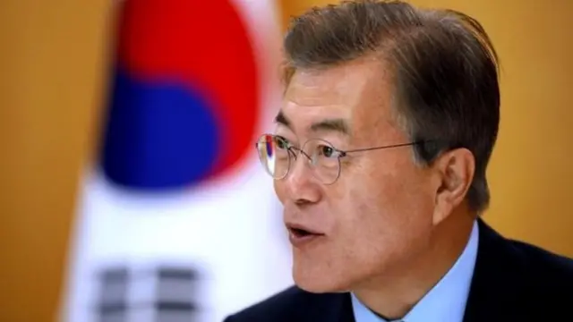 दक्षिण कोरियाचे राष्ट्रपती मून जे-इन