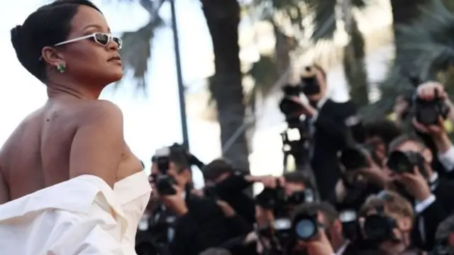 Rihanna hits the red carpet at the Cannes Film Festival