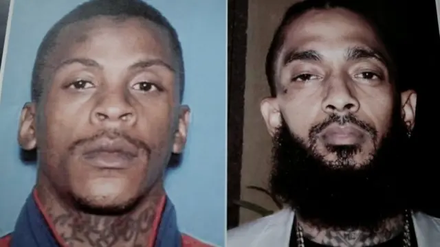 اریک‌ هولدر (چپ) و نیپسی هاسل