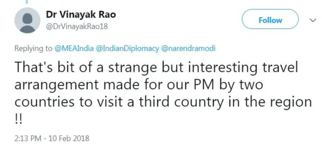 मोदी की फ़लस्तीन यात्रा पर प्रतिक्रिया