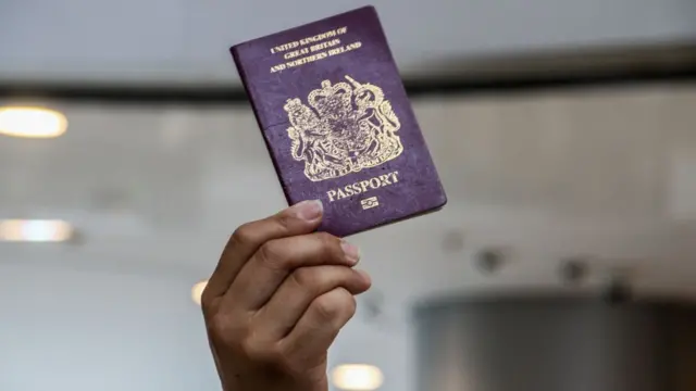 Британский паспорт