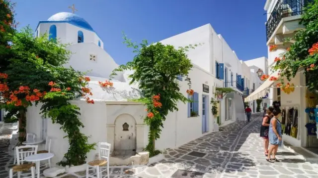 مدينة باروس باليونان