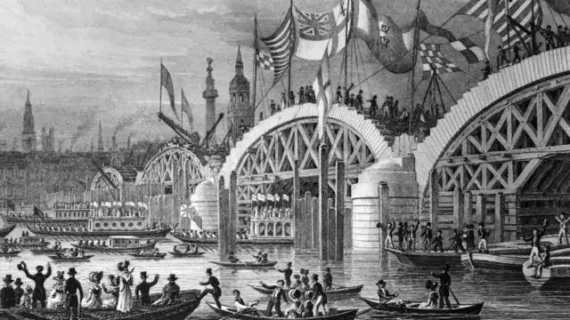 Construcción del Puente de Londres