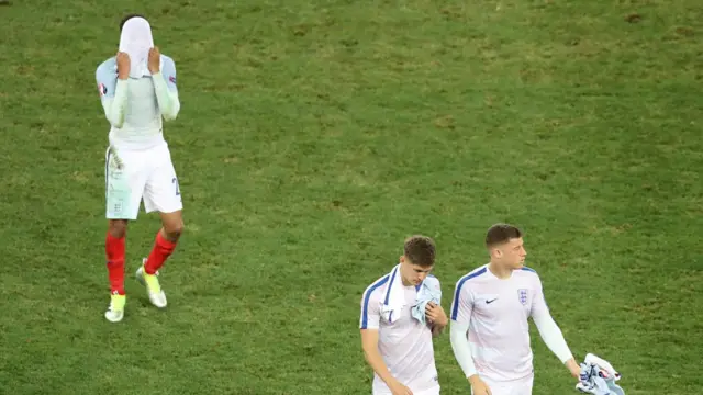 Игроки сборной Англии