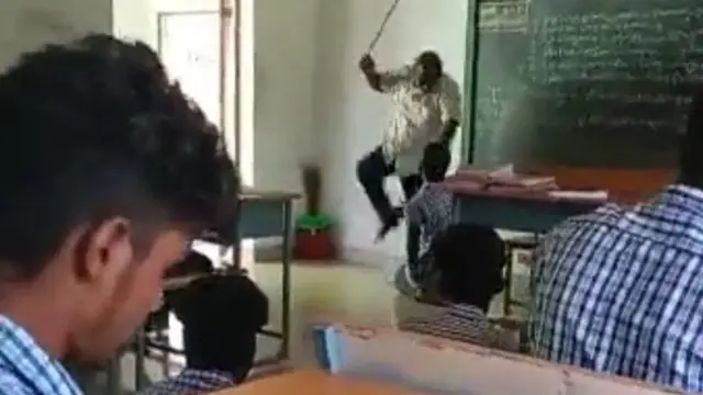 வைரலான காணொளியின் காட்சி