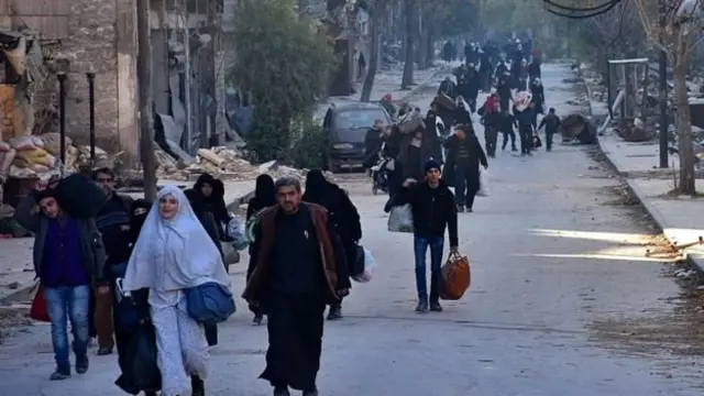 Мешканці Алеппо