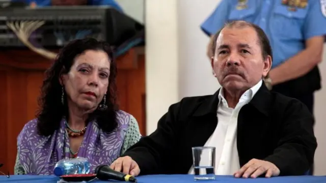 Rosario Murillo y Daniel Ortega.