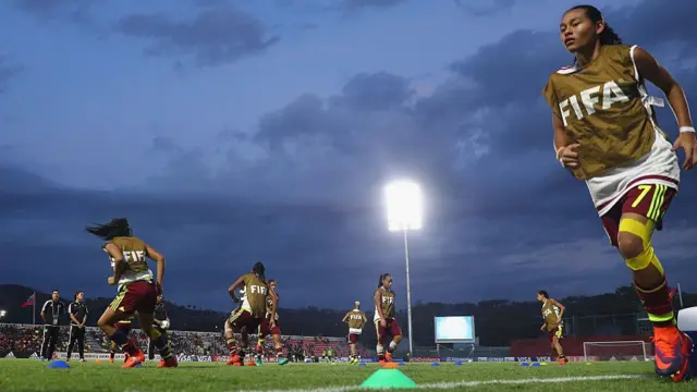 Futbolistas en la Copa Mundial de Papua Nueva Guinea de 2016