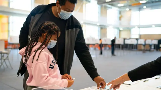 Голосование на президентских выборах в штате Мериленд.