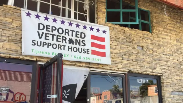 Fachada do bunker em Tijuana