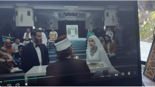 مشهد من المسلسل