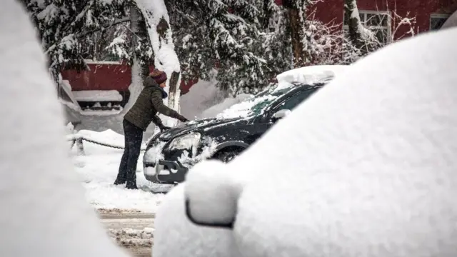 сніг, одеса