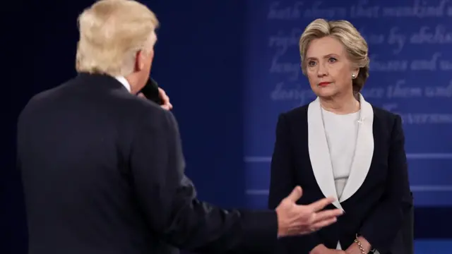 Дональд Трамп и Хиллари Клинтон