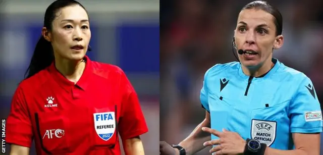 Yoshimi Yamashita and Stephanie Frappart