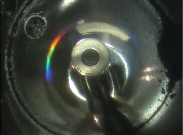 Частицы грунта в капсуле