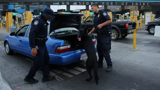 अमरीका मेक्सिको सीमा