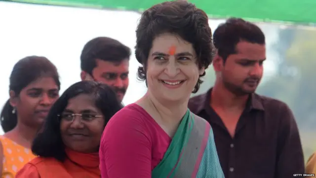 પ્રિયંકા ગાંધીની તસવીર