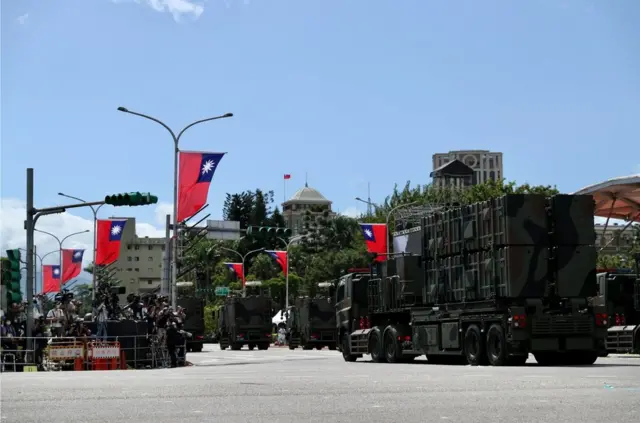 台湾庆祝"中华民国110年国庆"双十节