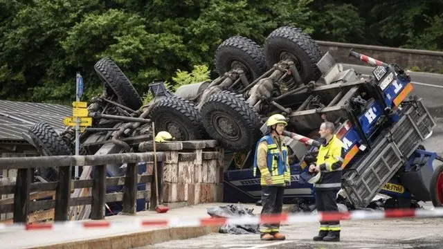 بارش باران در منطقه باواریا خسارات بسیاری را به بار آورد