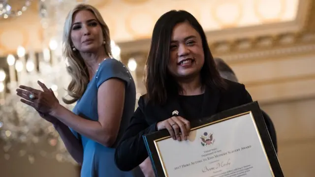 อิวานกา ทรัมป์ และวีรวรรณ