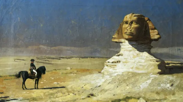 بونابرت أمام أبو الهول