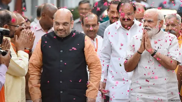 શાહ અને મોદીની તસવીર