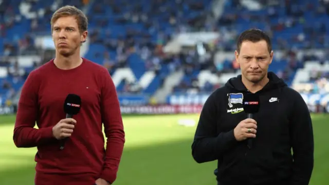 Nagelsmann en televisión