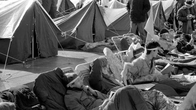 Студентське голодування, 1990 рік