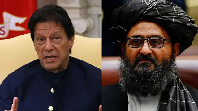 ملا عبد الغني برادر (ښۍ خوا) او عمران خان