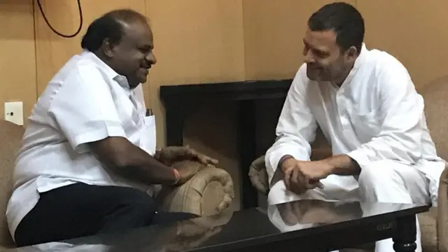 कुमारास्वामी और राहुल