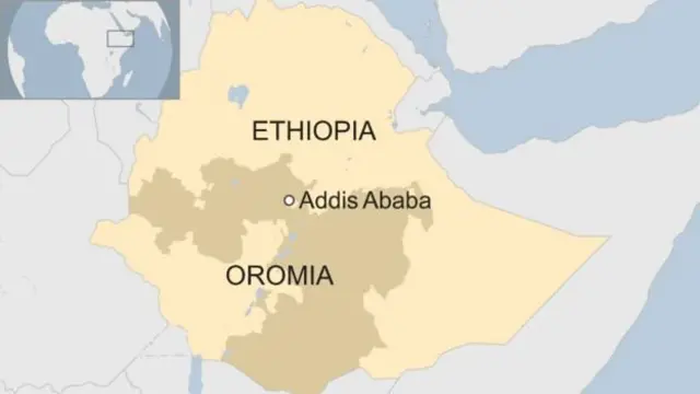 La région Oromia d'où est originaire le nouveau Premier ministre