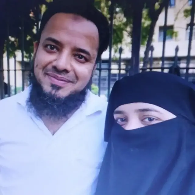 خالد سیفی اور انکی اہلیہ نرگس