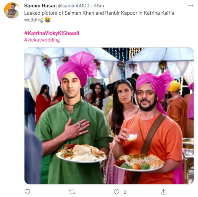 کترینہ کیف، وکی کوشل، سلمان خان